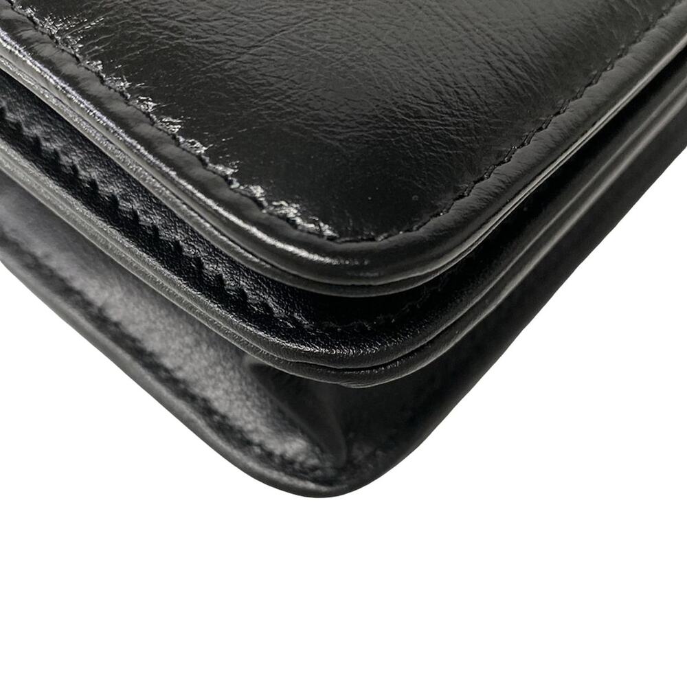 Chanel Matelasse Other Style Wallet Black White Brown Tweeds Leather - Picture 7 of 13